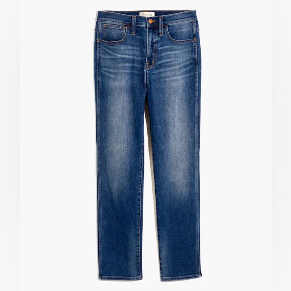 Madewell Roadtripper Stovepipe Lyocell Casual Crop Ankle Denim Jeans 27P - Picture 4 of 15